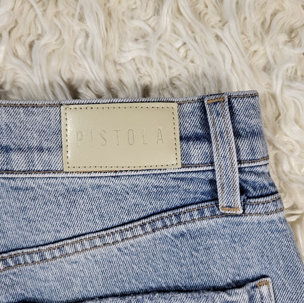 Pistola Turner Super High Rise Barrel Jean - Size 28 - Picture 12 of 14
